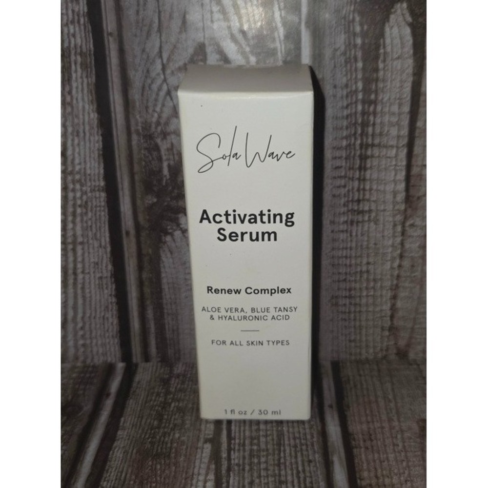 Solawave Renew Complex‎ Activating Serum For Skincare Wands 1 Oz Hyaluronic Acid